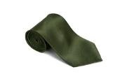 Cypress 100% Silk Solid Necktie With Handkerchief