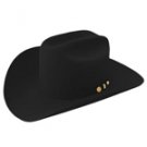 Genuine Beaver Fur 100X Felt Hat Black