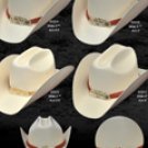 Durango Style Western Cowboy Straw Hats
