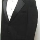 Mens Two Button Black Tuxedo Suit