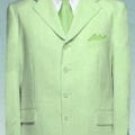 Mens Light Faded Mint Green Suit