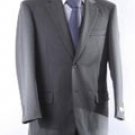 Mens 2 Button 100% Wool Suit W Single Pleat Pants Olive