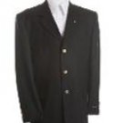 Three Button, Single Breasted Suit Jacket