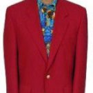 Mens 2 Button Stunning RED DINNER BLAZER SUIT