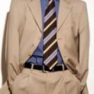 Light Beige premeier quality italian fabric Super 150 Wool Mens Dress Suit