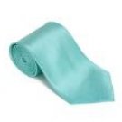Jade 100% Silk Solid Necktie With Handkerchief