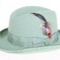 Ferrecci Men's Mint Green Wool Felt Fedora