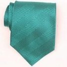 A Silk Green Woven Necktie