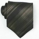 Silk Brown/Black/Tan Woven Necktie