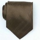 Silk Brown Woven Necktie