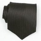 Silk Brown/Black Woven Necktie