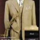 Two 2 Buttons Style Jacket Vested Suits