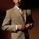 3 Buttons Super 140's Worsted Wool Mens Suits