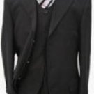Black Italian 3 pieces Suits mens dress premeier quality italian fabric Dress Suits