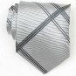 Silk Grey/D.Grey Woven Necktie