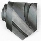 Silk Grey/Black Woven Necktie