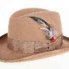 Ferrecci Men's Wool Felt Fedora Camel
