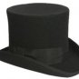 Elegant Men'S Black Or Gray 100% Wool Top Hat