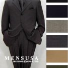 High Quality 4 Button Solid Colors Pleated Pants 100% Worsted Wool Feel Rayon Viscose