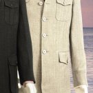 Style Comes In Taupe Or Brown Or Wine Military Safari Style Suit