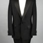 Cheap One Button Black Tuxedo Polyester Blend