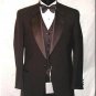 1 Button Notch Super 120'S Wool Feel Poly-Rayon Premiere Quality