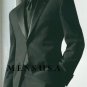 High Quality Umo 1-Button Super 140'S Wool Tuxedo Suit +Black Shirt+Black Tie