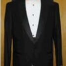 Single Button Shawl Lapel Black Tuxedo
