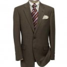 Exclusive Men'S Dark Brown 2 Button Super Dress Wool