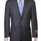 Gray 2 Button Vented Without Pleat Flat Front Pants