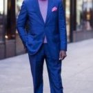 Classic Ultra Smooth  2 Button Royal Blue (French Blue)