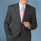 Mantoni~Gorgio Two Buttons Solid Charcoal Men'S Suits
