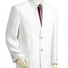 Men'S Two Button Suits White