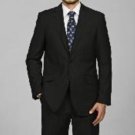 Men'S Slim Fit Black 2-Button Suit