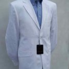 Mens White Linen Designer Wedding Dress Suit