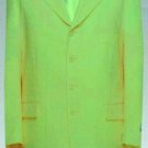 Mens Apple Green~Lime Pastel Dress With Nice Cut Smooth Soft Fabric