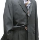 Light Gray Super 120 Wool 3 Buttons Mens Suits