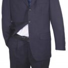 Dark Navy Blue Super 120'S Wool