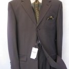 Gray Blue Super 120'S Wool Premeier Quality Italian Fabric Design