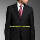 The Essential And Ever-Stylish Black Suit In A Fine 140'S Wool For A Quality Look