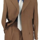 Mens Light Brown Single Breasted Dress Suit
