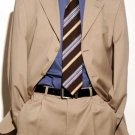 Light Beige Premeier Quality Italian Fabric Super 150 Wool Mens Dress Suit