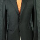 Dark Olive Green Super 150'S Wool Premeier Quality Italian Fabric Design