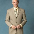 Medium Tan Side Vent 100% Worsted Wool Higher Quality Back Side Vent