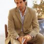 Camel Color Super 150'S Wool Men'S Suit By Signature Platinum Stays Cool Tailoredi