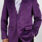 Purple Luxurious Cotton/Rayon Blazer Highlights