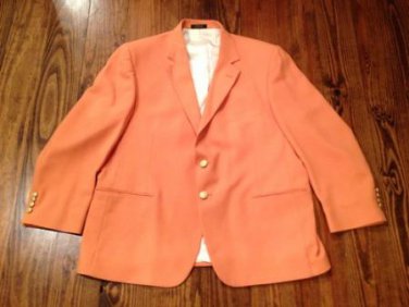 Men'S Orange Blazer