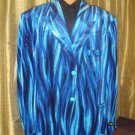 Men'S Flame Jacket/Blazer In Blue