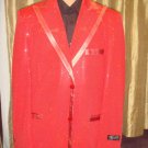 Men'S Sequin Jacket/Blazer In Red