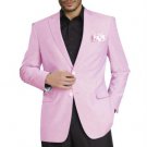 Mens Stylish Two Button Jacket Pink